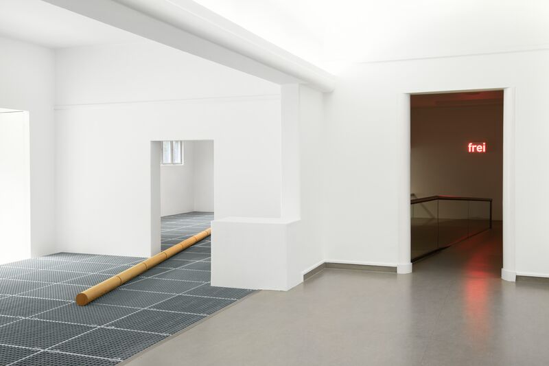 Verhoogde systeem vloer in Kröller-Müller Museum Verhoogde systeem vloer in Kröller-Müller Museum